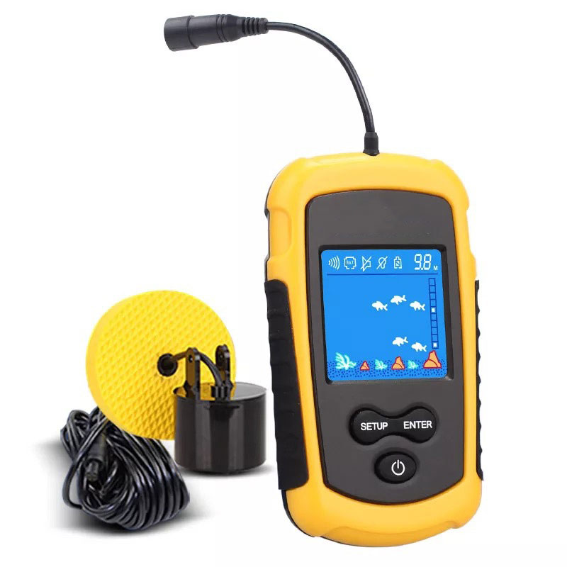 100M Wired Color Screen Portab - Fish Finder Portable ulasan dan harga
