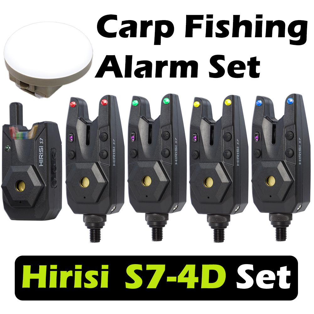Hirisi S7-4D Wireless Carp Fis - Bite Indicator ulasan dan harga