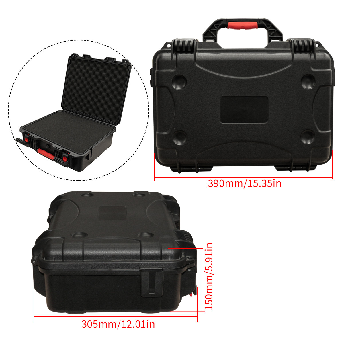 Portable Tool Box with Shock - - Fish Finder Case ulasan dan harga